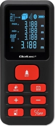 Distanciómetro láser digital con LCD retroiluminado, alcance hasta 120 m