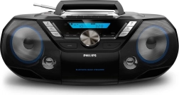 Radio portátil CD boombox PHILIPS con Bluetooth, USB, DAB+ y FM