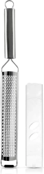 Rallador plano de acero inoxidable de 38 cm con funda