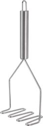 Machacador de patatas de acero inoxidable 24 cm