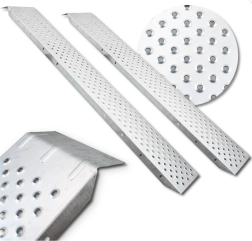 Rampas de carga de acero 400 kg para coches y equipos de taller