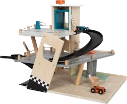 Aparcamiento de carreras de madera small foot