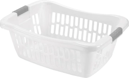 Cesta de plástico para ropa limpia Heidrun 64 × 44 × 24,5 cm