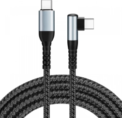 Cable USB-C iBOX con conector en ángulo 100W