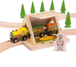 Tienda de safari Bigjigs Rail