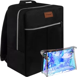 Mochila de viaje con neceser 38 × 24 × 18 cm