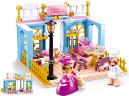 Set de construcción Sluban Girl's Dream Village – panadería de época