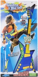 Guitarra infantil a pilas con micrófono