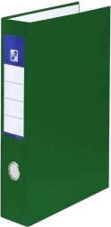 Archivador laminado de cuatro anillas A4 Classic verde