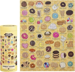 Puzzle de Ridley's Games para amantes de los donuts 1000 piezas