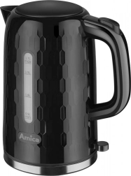Hervidor eléctrico Amica 1,7 l negro