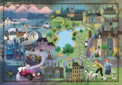 Puzzle Story Maps: 101 dálmatas