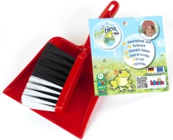 Escoba y recogedor infantil – rojo