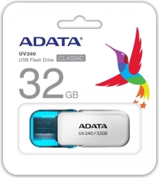 Memoria USB flash ADATA UV240 32 GB USB 2.0 blanca