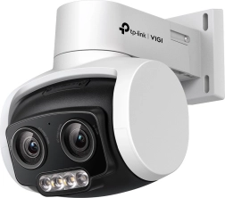 Cámara IP PTZ exterior a todo color VIGI C540V 4MP con doble objetivo y distancia focal variable