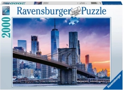 Puzzle 2D 2000 piezas panorama de Nueva York Ravensburger