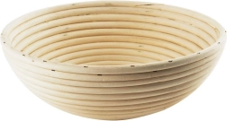 Cesta de ratán para levado de pan 25 cm para hogaza de 1,5 kg