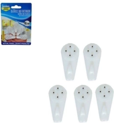 Gancho tipo chincheta para hormigón, 5 uds