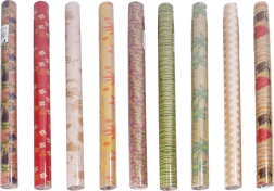 Papel de regalo avana natural 0,7 × 2 m – mix de motivos