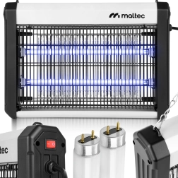 Lámpara atrapainsectos MalTec MasterKiller 16W 3800V