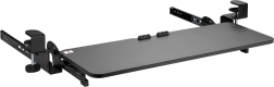 Soporte ajustable para teclado bajo el escritorio