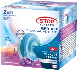 Ceresit Stop humedad AERO 360° tabletas de recambio lavanda 2×450 g
