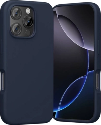 Funda de silicona Vention para iPhone 16 Pro Max con MagSafe, azul