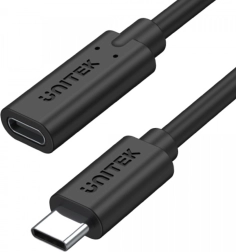 Cable alargador USB‑C 3.1 Gen 2 4K con Power Delivery 100 W, 1,5 m
