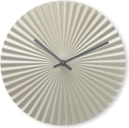 Reloj de pared de 30 cm Barbados – reloj metálico minimalista con funcionamiento silencioso
