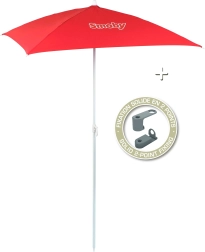 Sombrilla Smoby para mesa de pícnic y casitas de jardín