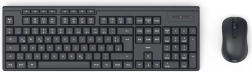 Teclado y ratón inalámbricos Hama WKM-200 negro