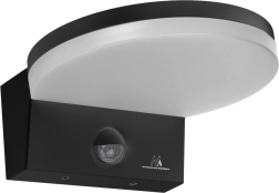 Lámpara LED exterior con sensor de movimiento y crepuscular
