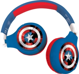Auriculares infantiles inalámbricos plegables AVENGERS con limitación de volumen