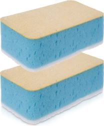 Esponjas de cocina 2 uds. – de doble cara, altamente absorbentes