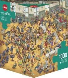 Puzzle de 1500 piezas – Mercado rural