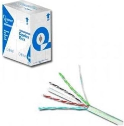 Cable de red FTP Cat 6 apantallado, 305 m, conductor sólido (hilo)