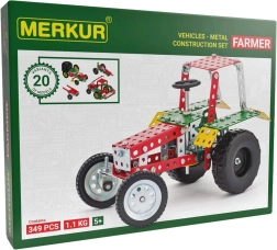 Construcción metálica agrícola Merkur, 341 piezas