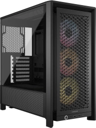 Caja Corsair Frame 4000D RS ARGB negra mid-tower ATX