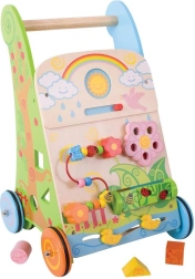 Andador activo de madera para el jardín BIGJIGS BABY