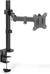 Brazo de escritorio sencillo para monitor de 32" con pinza para monitor