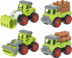 Coches agrícolas atornillables 4 uds