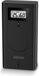 Sensor exterior para estaciones meteorológicas Hama con pantalla de temperatura y humedad