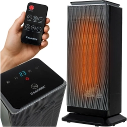 Calefactor cerámico eléctrico KAMINER Lumni 2.0 PTC 2000 W con mando a distancia
