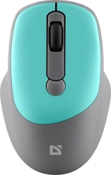 Ratón inalámbrico silent click Defender Feam MM-296 RF 1600 DPI – Mate