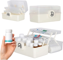Organizador de medicamentos de varios niveles XL