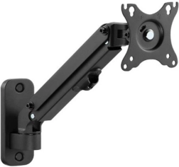 Brazo de pared ajustable para monitor de hasta 27 pulgadas/7 kg