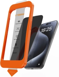 Cristal templado TORRAS Install Master para iPhone 16 Plus