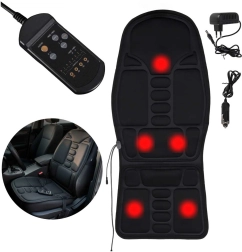 Asiento masajeador con calefacción para silla y coche