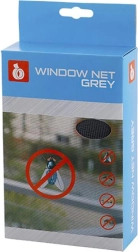Mosquitera adhesiva para ventana de fibra de vidrio de 150 × 90 cm