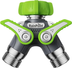 Divisor doble para manguera de jardín RainPoint